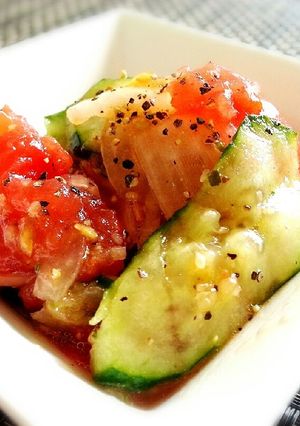 ♪余り野菜のマリネサラダ♪-レシピのメイン写真