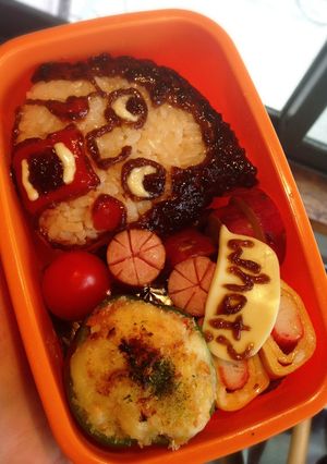ギャルママのキャラ弁☆低燃費少女ハイジ-レシピのメイン写真