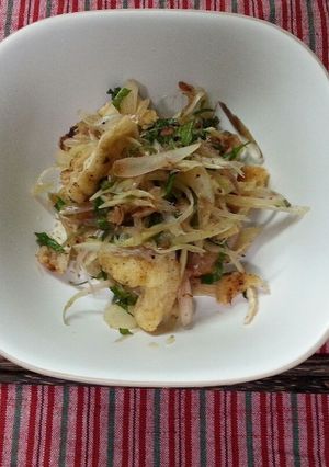 みょうがと油揚げのさっぱり和え-レシピのメイン写真