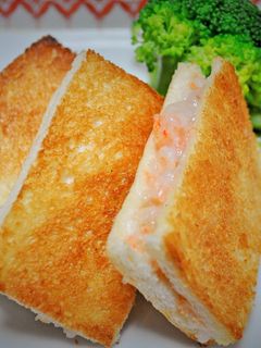 海老しんじょう挟み焼-レシピのメイン写真