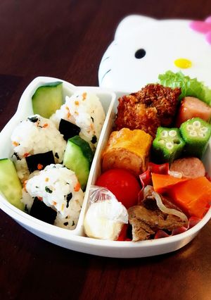 幼稚園お弁当No.3(9月18日)-レシピのメイン写真