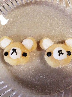 【簡単】大根おろし リラックマ(顔)-レシピのメイン写真