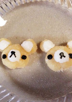 【簡単】大根おろし リラックマ（顔）-レシピのメイン写真