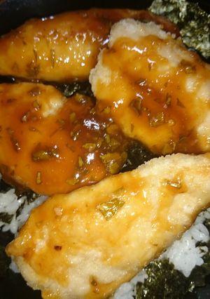 ササミ味噌タレ丼-レシピのメイン写真