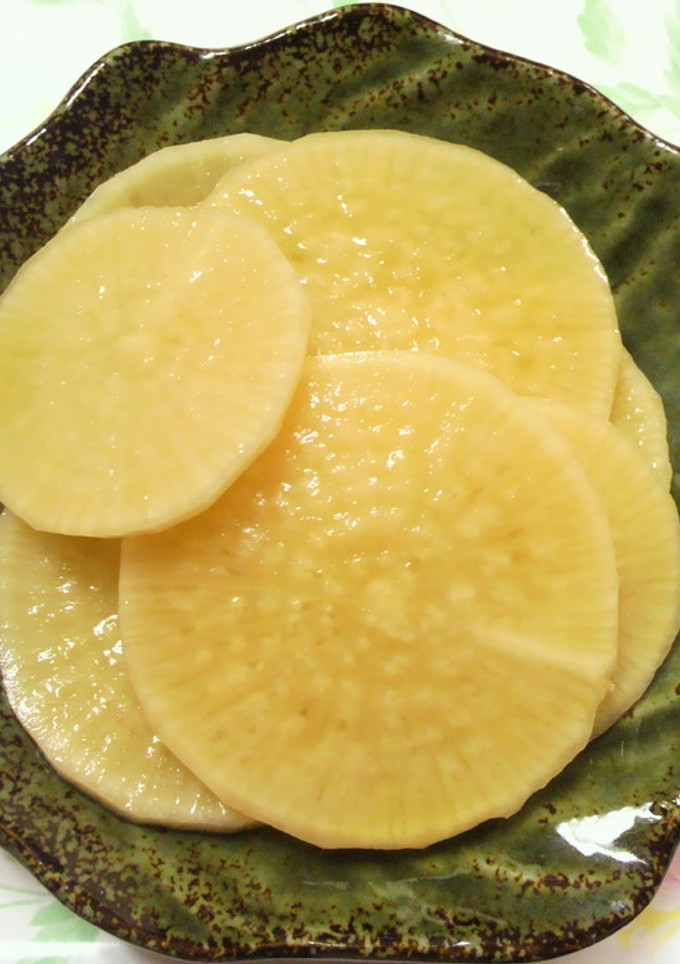 大根の漬け物・醤油風味の覚え書き-レシピのメイン写真