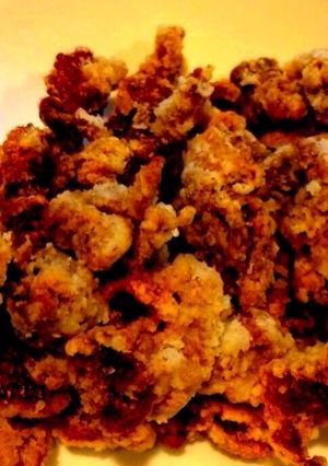 鶏皮揚げ！ カリカリで美味しいよ！-レシピのメイン写真