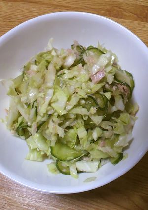 ツナ缶サラダ-レシピのメイン写真