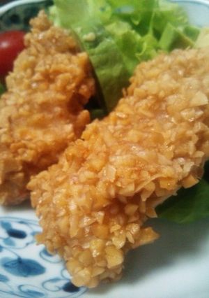 鶏肉のクルミ揚げ-レシピのメイン写真