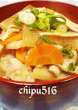 簡単　子供が喜ぶ！お袋の味　豚汁-レシピのメイン写真