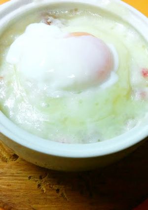 レンジで♬カリカリ梅のとろろ和風ドリア-レシピのメイン写真