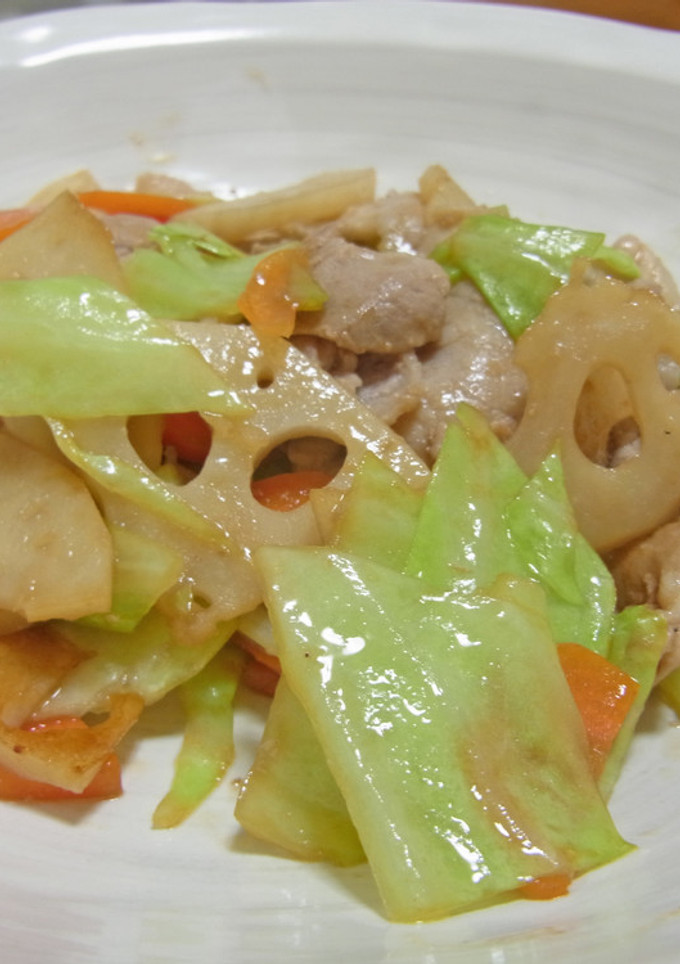 豚肉と野菜のオイスターソース炒め-レシピのメイン写真