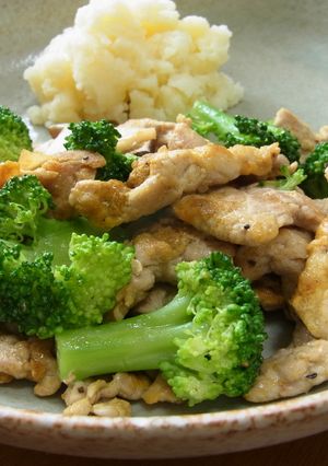 豚肉と野菜のカレー炒めじゃがいも添え-レシピのメイン写真