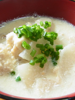 鶏団子のスープ煮豆乳仕立て-レシピのメイン写真