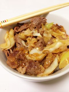 すき焼き丼-レシピのメイン写真