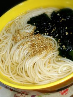 簡単!シンプル!あったかにゅうめん-レシピのメイン写真