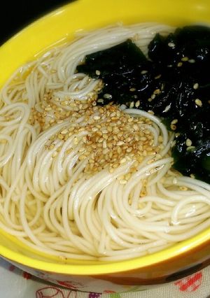 簡単！シンプル！あったかにゅうめん-レシピのメイン写真