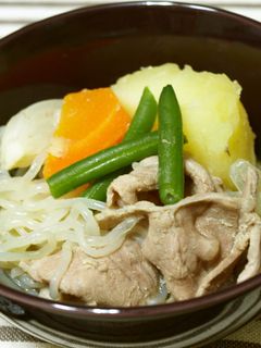 隠し味が決め手!簡単肉じゃが-レシピのメイン写真