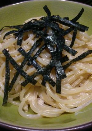 *嘘っこだけど本物明太子クリームパスタ*-レシピのメイン写真