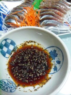 さんまのお刺身〜胡椒醤油で〜-レシピのメイン写真