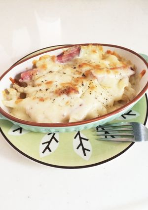 適当夜食☆ポテトとチーズ-レシピのメイン写真