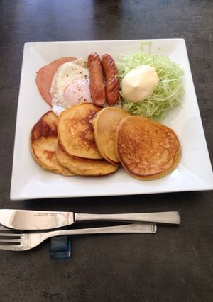 ★糖質制限リコッタチーズのパンケーキ★-レシピのメイン写真