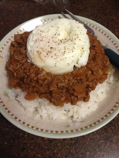 ミートソースのリメイク⁈ミートソース丼-レシピのメイン写真