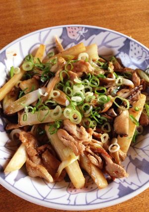 豚肉と長芋のオイスター炒め＊-レシピのメイン写真