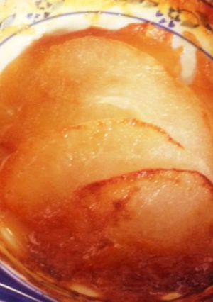 トースターで焼くだけ！梨のキャラメリゼ-レシピのメイン写真
