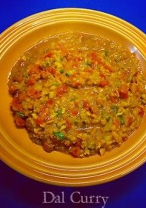 ひよこ豆のカレー、ダルカレー-レシピのメイン写真