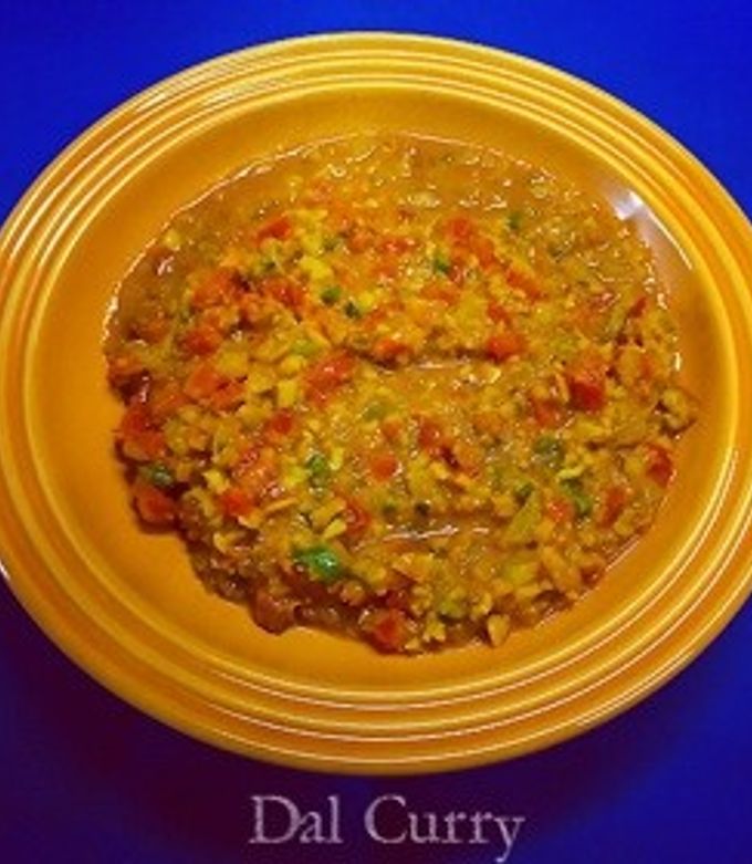 ひよこ豆のカレー、ダルカレー-レシピのメイン写真