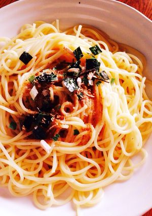 簡単☆お吸い物パスタ-レシピのメイン写真