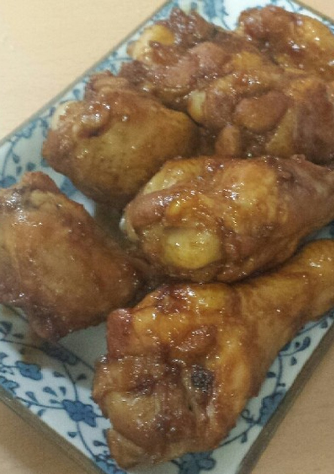 生姜焼き味のほぐれる手羽元！-レシピのメイン写真