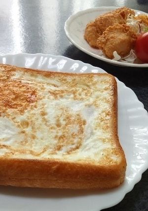 簡単!家にあるもの朝食パン-レシピのメイン写真