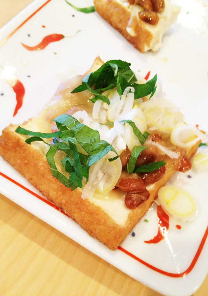 おつまみに！厚揚げ納豆チーズのせ☆-レシピのメイン写真