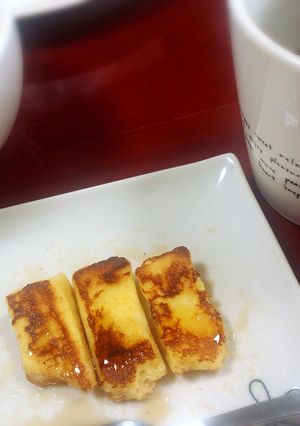 パン耳がおいしい!フレンチトースト☆-レシピのメイン写真