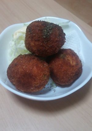 簡単ライスコロッケ-レシピのメイン写真