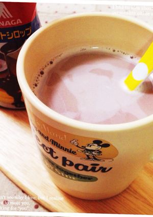 *Hotなみるくチョコ*-レシピのメイン写真
