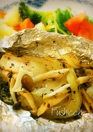 フライパンで♡ワカシのホイル焼き-レシピのメイン写真