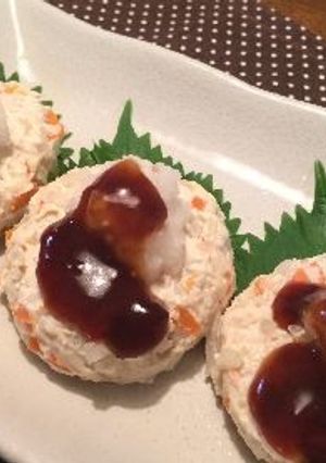 つくねの大根おろし添え-レシピのメイン写真
