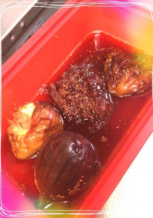 レンジで簡単!いちじくコンポート蜂蜜黒糖-レシピのメイン写真