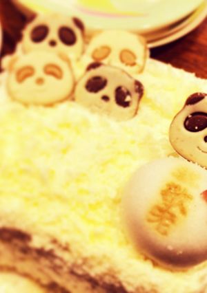 さくさくパンダのフワフワチョコケーキ-レシピのメイン写真