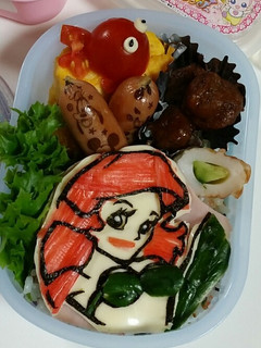 プリンセス♥アリエルのキャラ弁-レシピのメイン写真