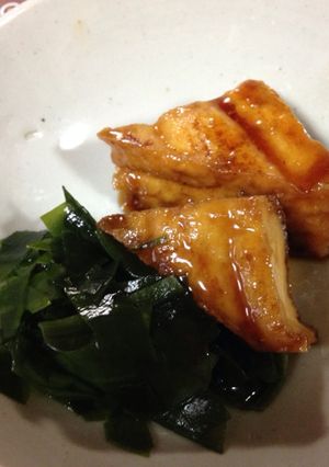 10分で簡単 厚揚げ煮-レシピのメイン写真
