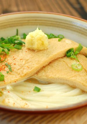 だし醤油を使った本格きつねうどん-レシピのメイン写真