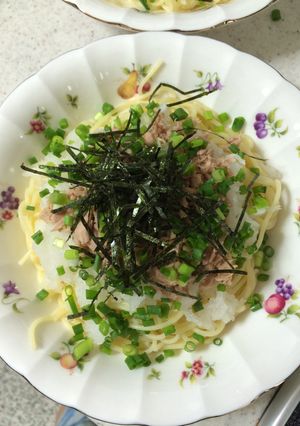 ツナと大根のスパゲティ-レシピのメイン写真