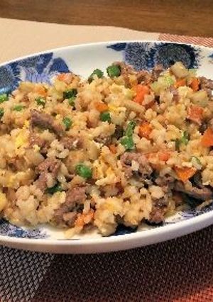 ビーフ炒飯-レシピのメイン写真