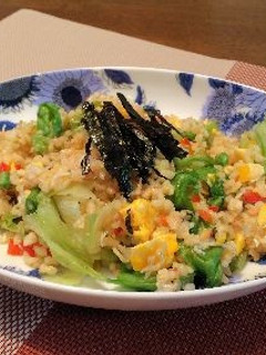 レタスチャーハン-レシピのメイン写真
