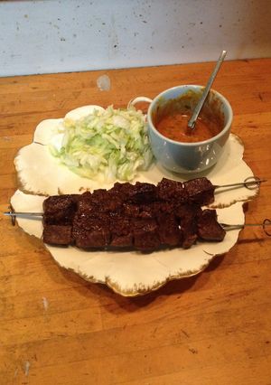 牛ハツの串焼き-レシピのメイン写真