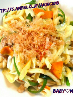 簡単/和風焼きうどん-レシピのメイン写真