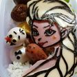 アナと雪の女王♥エルサとオラフのキャラ弁